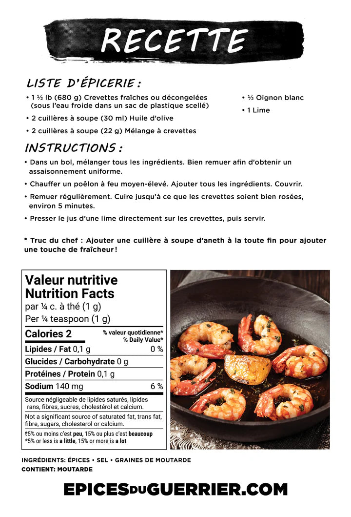 Mélange À Crevettes 60 G