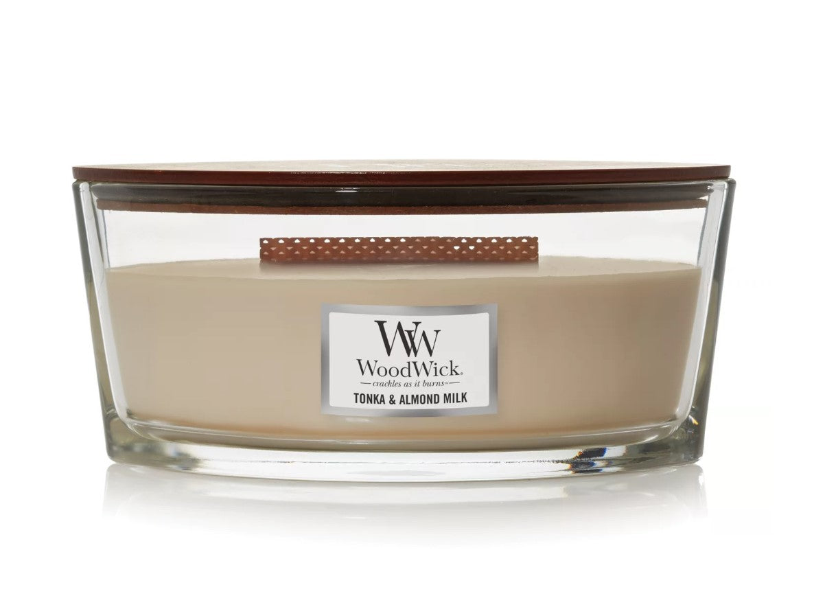 Bougie Ellipse Tonka & Almond Milk 454 G