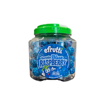 E-fruitti Gummy Juteux Framboise bleue