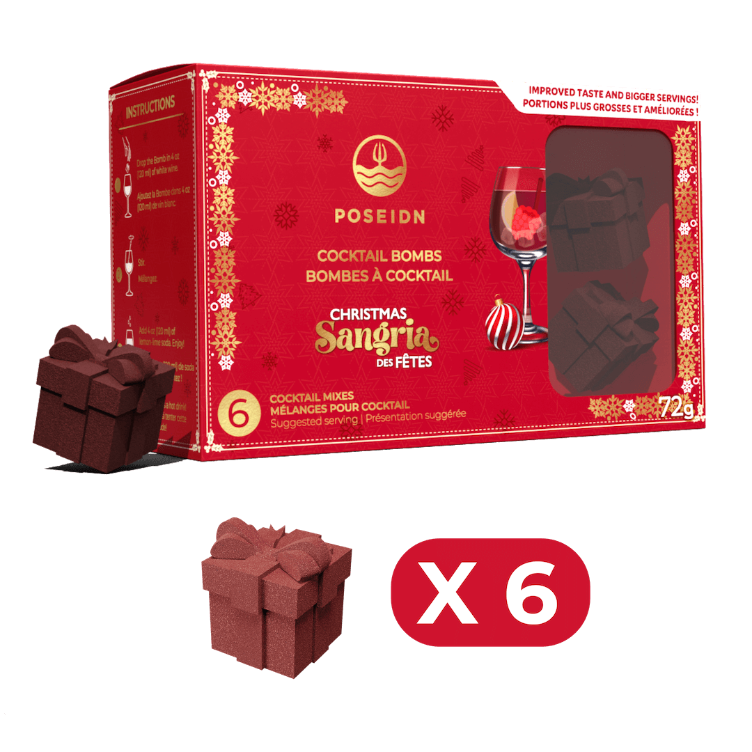 Mélanges Pour Coktails Sangria Des Fêtes 66 G (pqt 6)