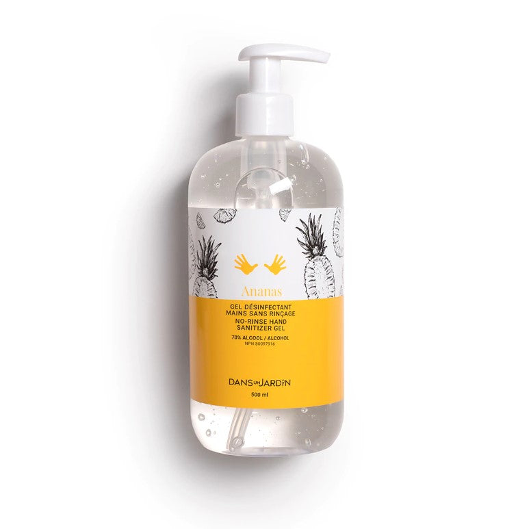 Gel Désinfectant Mains Ananas 500 Ml