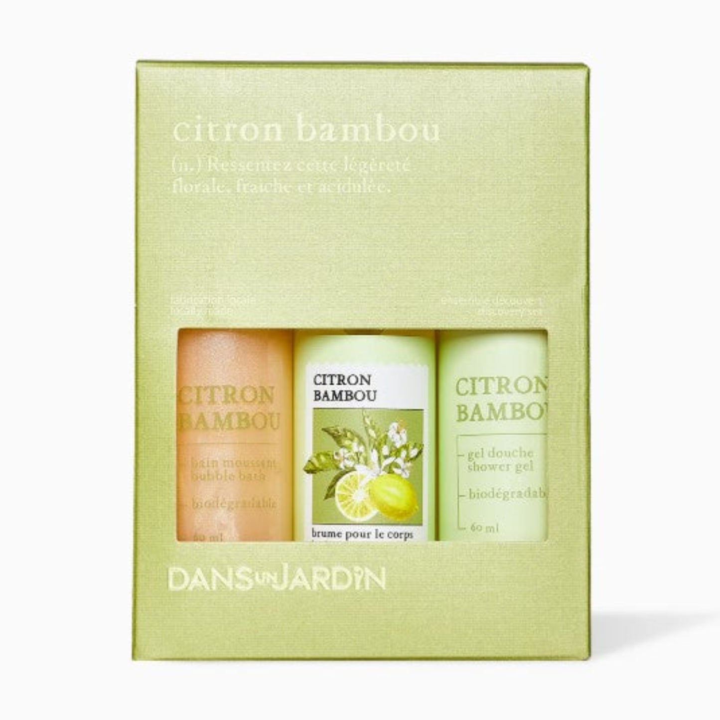 Ensemble Découverte Citron Bambou