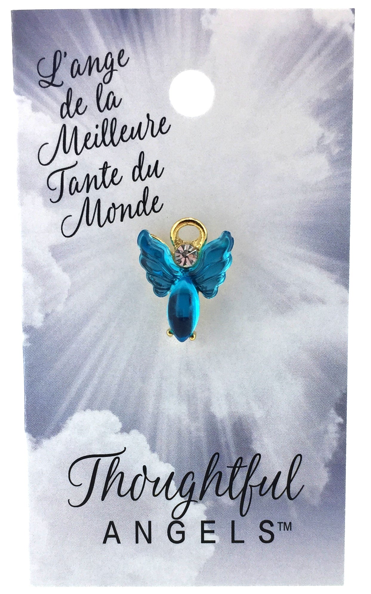 Épinglette - L'ange De La Meilleure Tante Du Monde