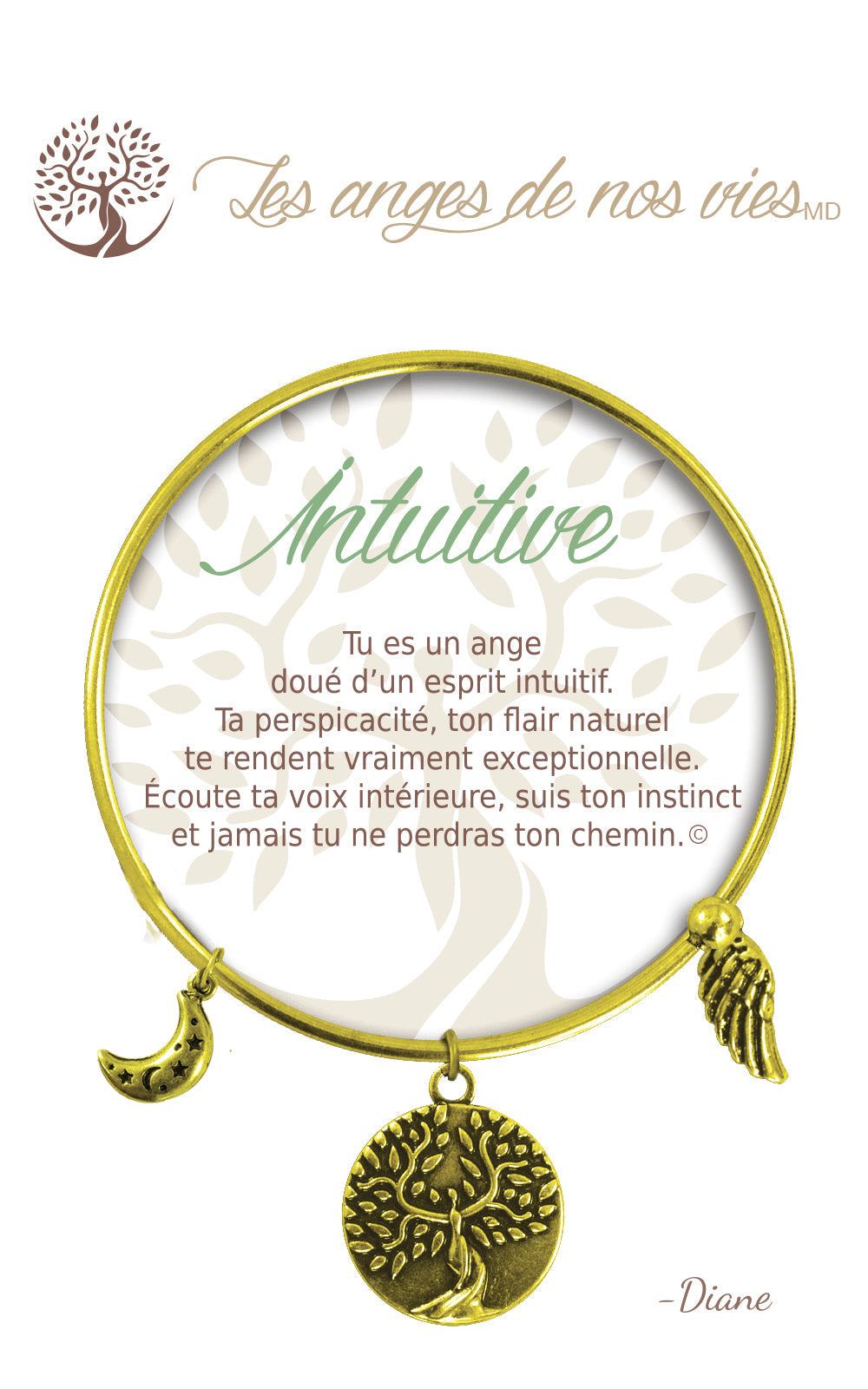 Bracelet De Charme - Intuitive Or