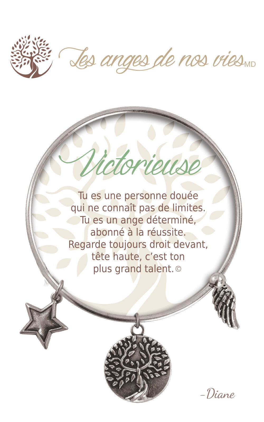 Bracelet De Charme - Victorieuse Argent