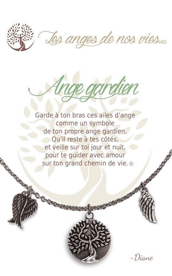 Bracelet De Charme - Ange Gardien Or
