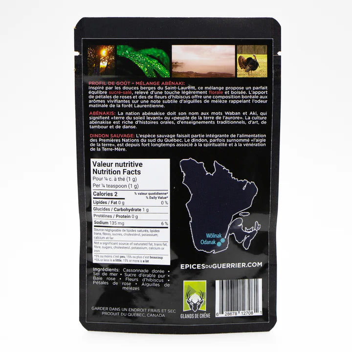 Mélange D'épices Abénaki 60 G