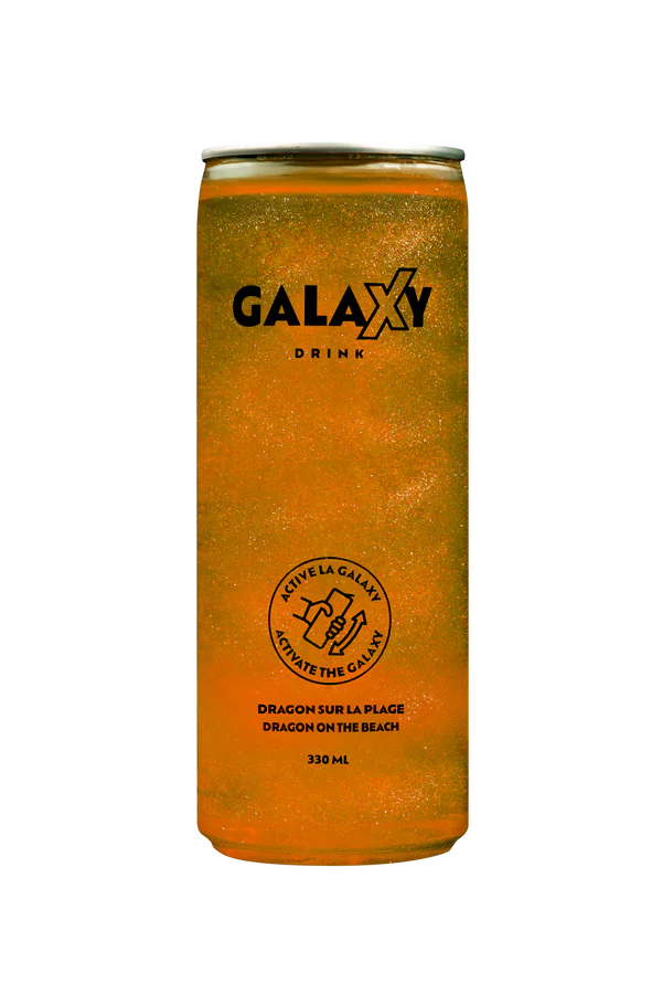 Boisson Galaxy Drink- Dragon sur la plage 330 ml