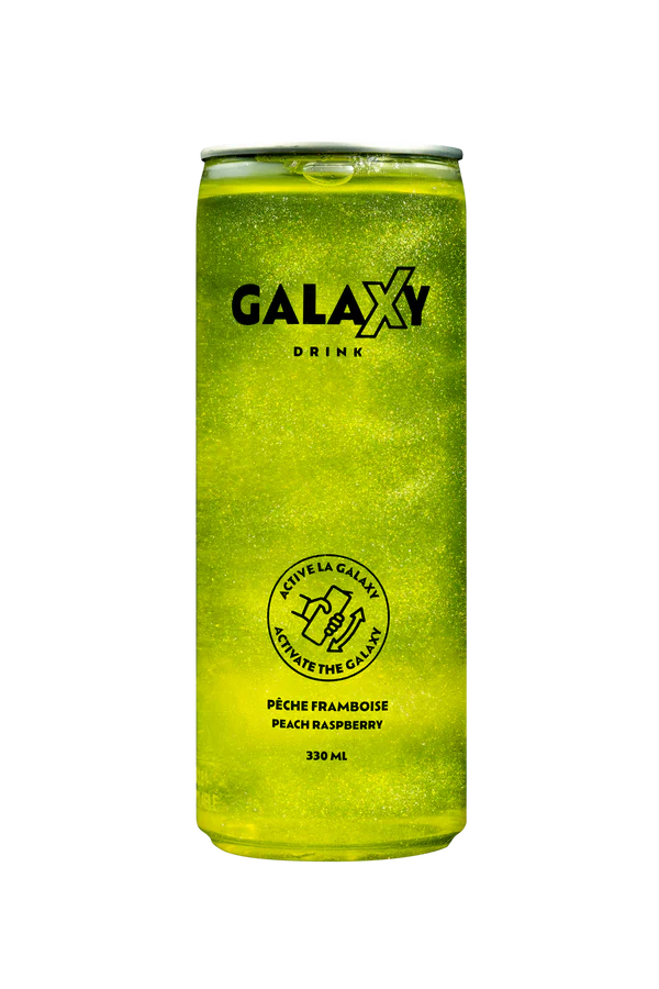 Boisson Galaxy Drink Pêche framboise 330 ml
