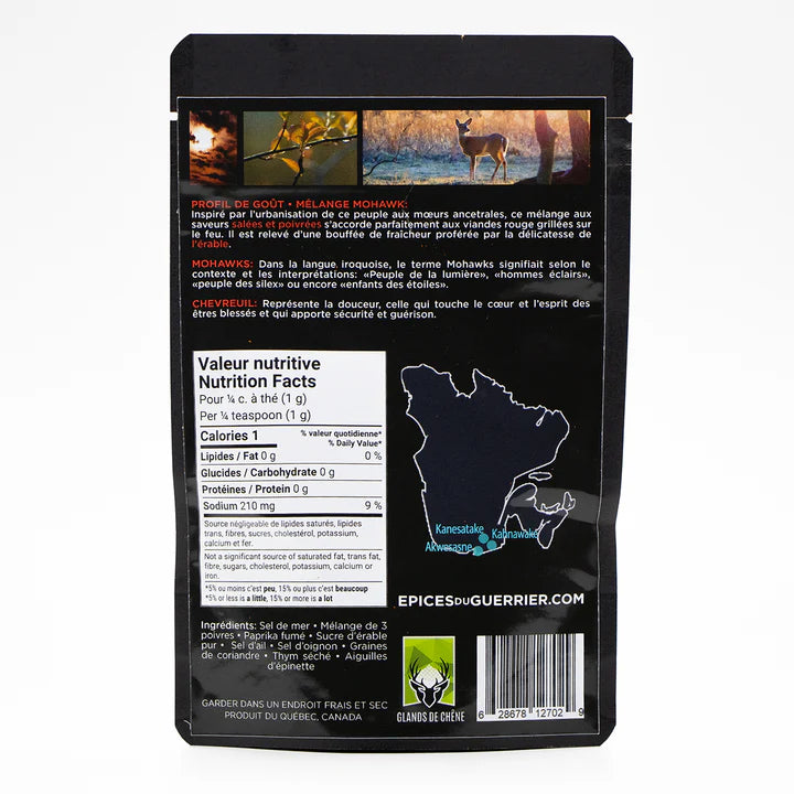 Mélange D'épices Mohawk 60 G