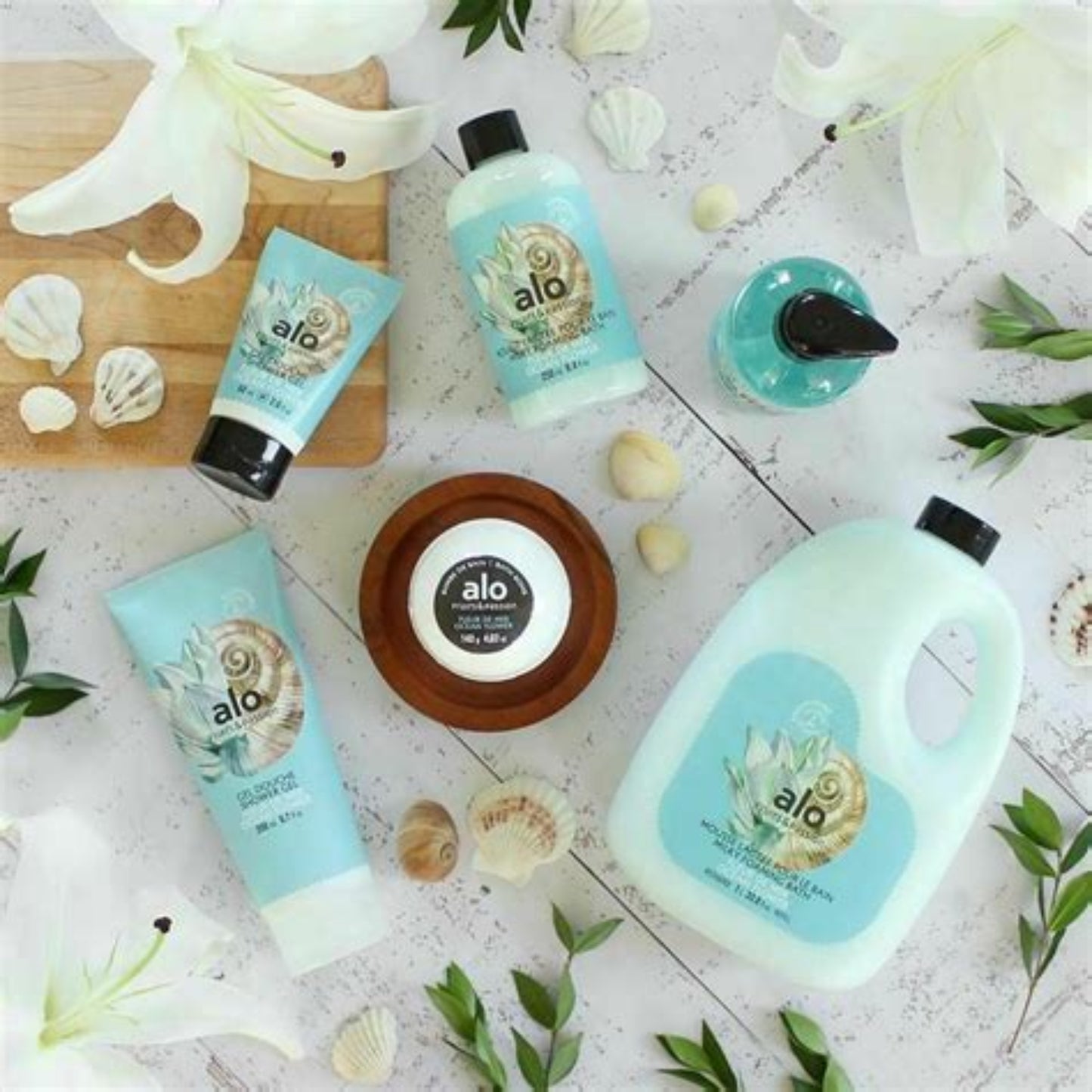 Trio de soin pour le corps Alo Fleur de Mer