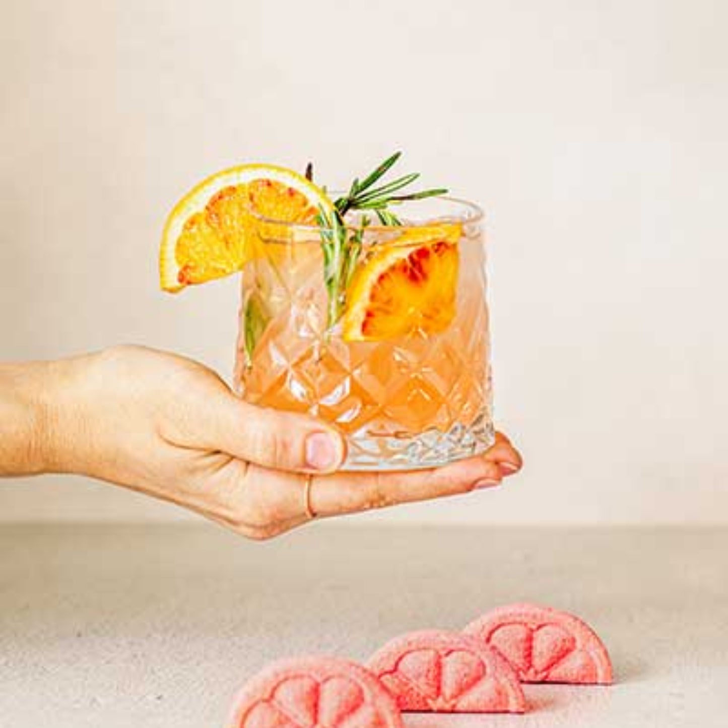 Bombes à Cocktails 3d Orange & Romarin 54g (pqt 6)