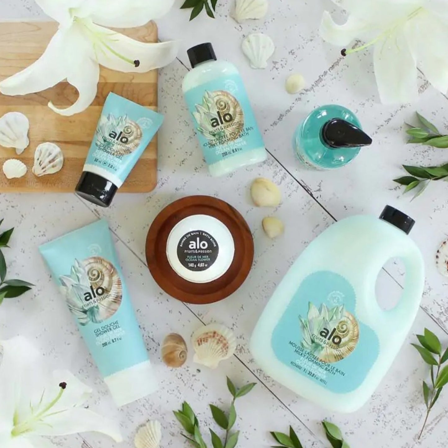 Recharge Savon À Mains Alo Fleur D'océan 1l