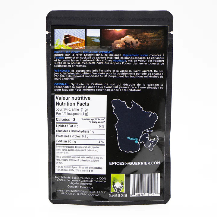 Mélange D'épices Wendat 60 G