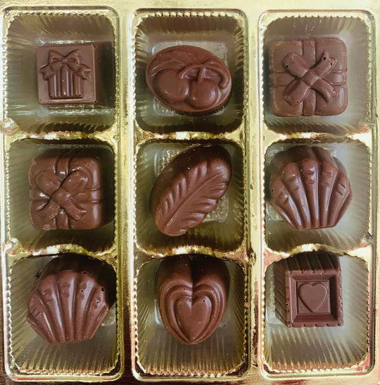 Boite De Chocolat Au Lait 9 Mcx 90 G