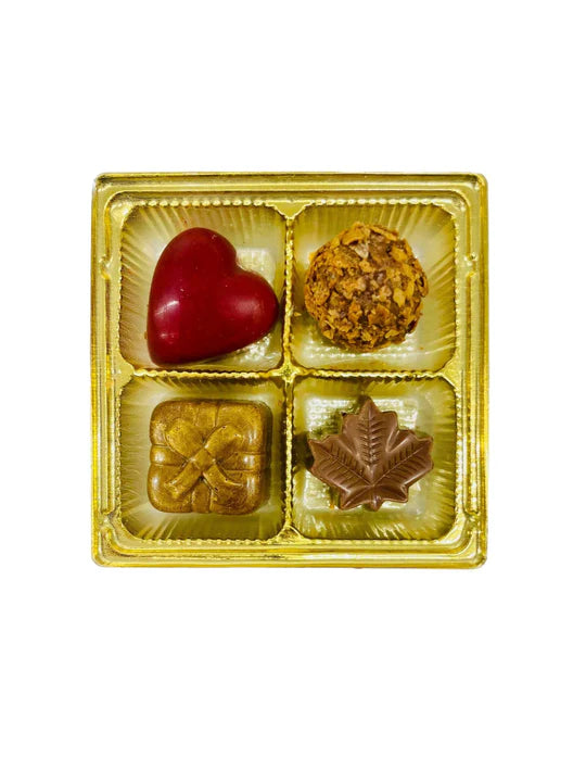 Boîte De Chocolat Assortis 4 Mcx