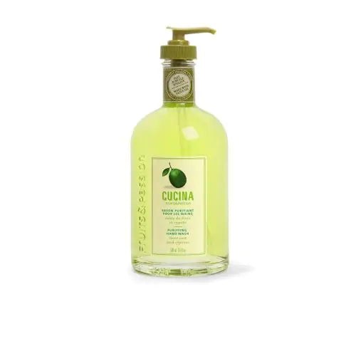 Savon À Mains à l`huile d`olive Cucina Collection Lime Et Cyprès 500ml