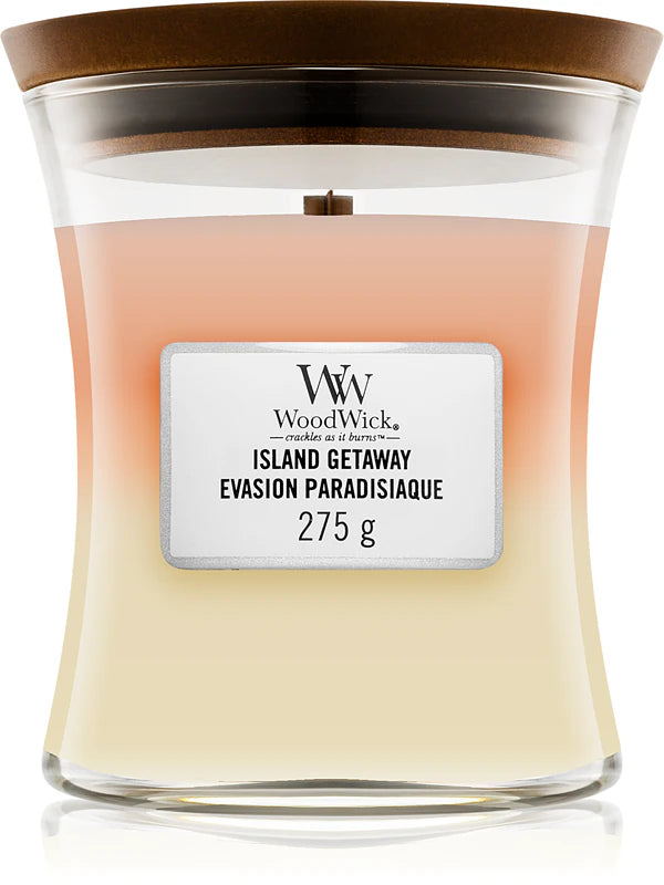 Bougie parfumée moyenne Trilogie Island Get Away 275 g