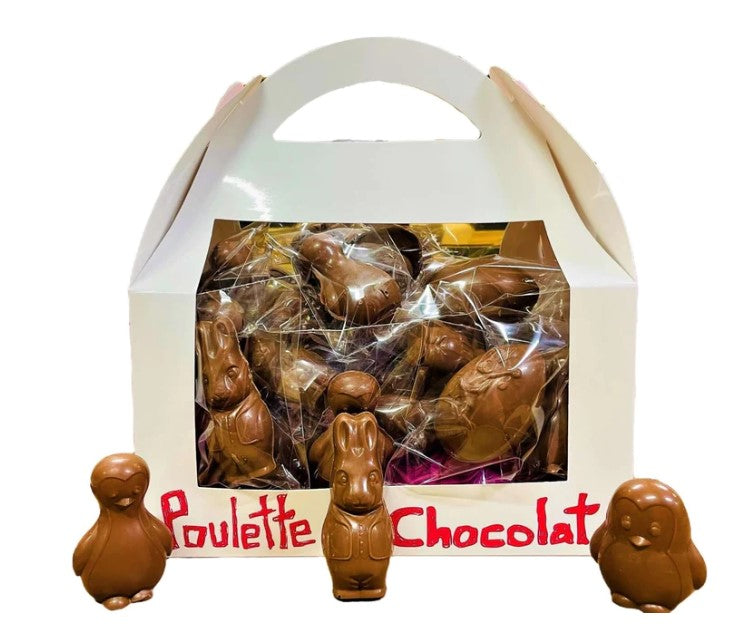 Mini Figurines De Chocolat De Pâques (24 Pcs)