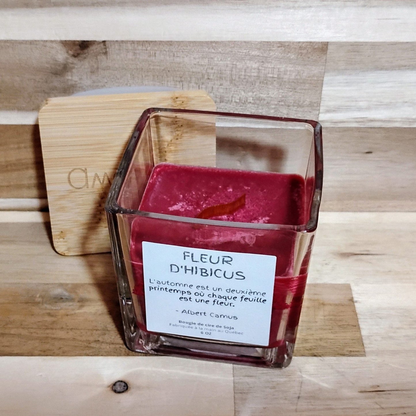 Bougie parfumée Hibiscus 2.5oz