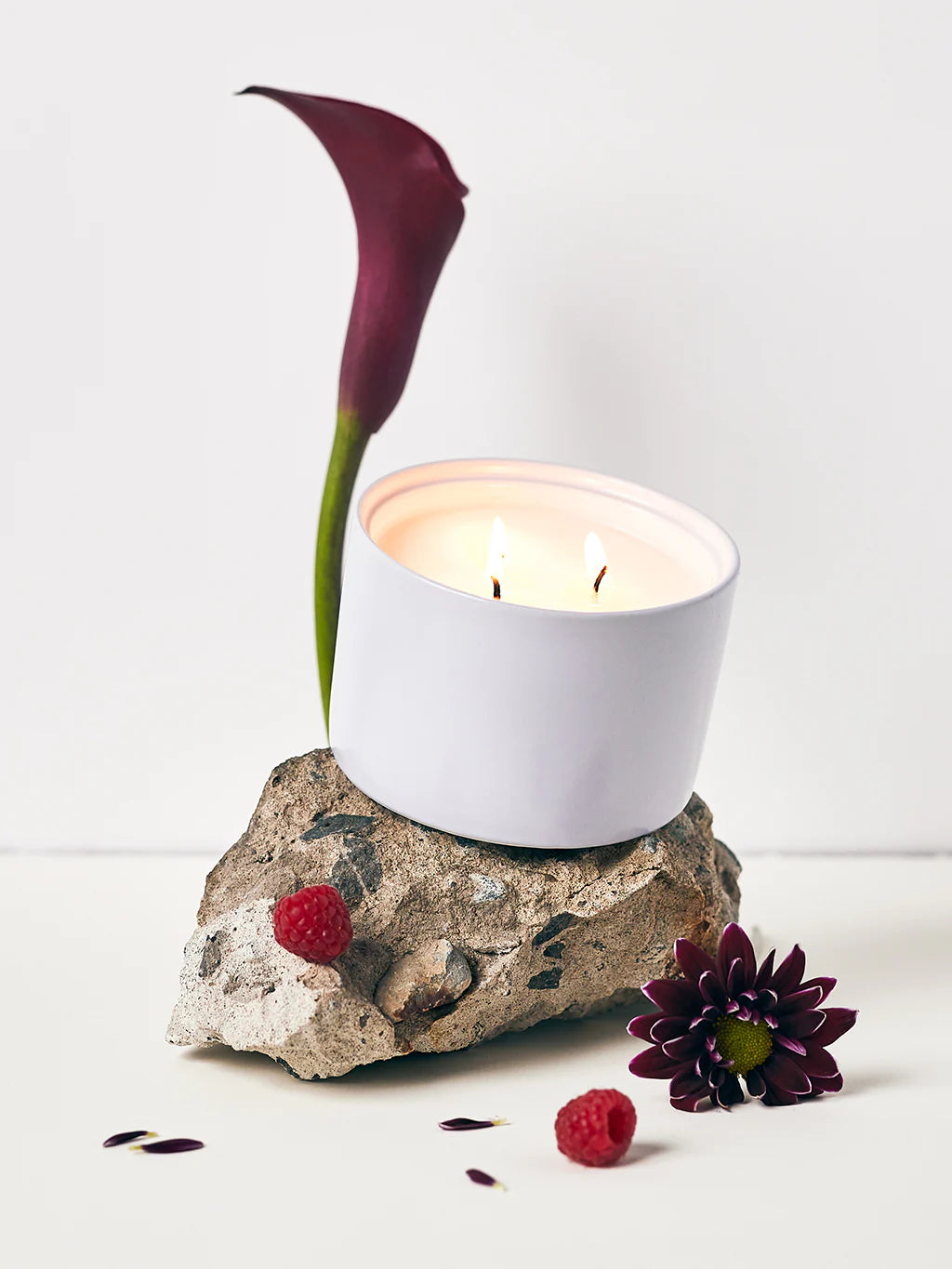 Bougie D'ambiance Pot Framboise & Baies D'acai 240 G