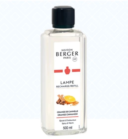 Recharge Pour Lampe Orange De Cannelle 500 Ml
