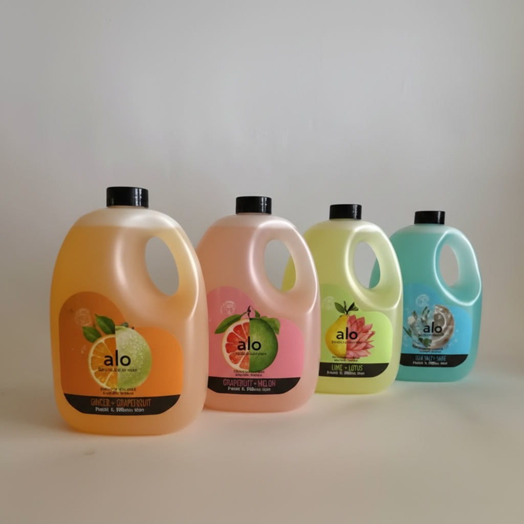 4 fragrances savon à mains Alo