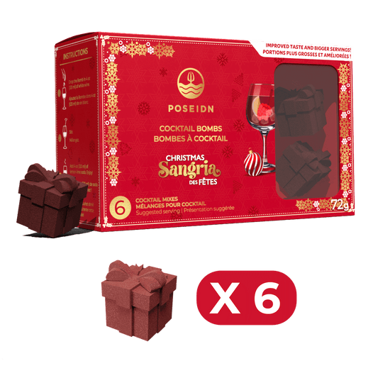 Mélanges Pour Coktails Sangria Des Fêtes 66 G (pqt 6)