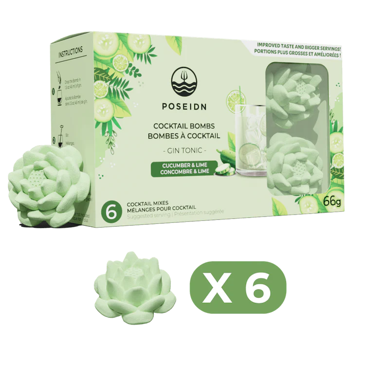 Mélanges Pour Coktails 3d Gin Tonic Concombre 54 G (pqt 6)