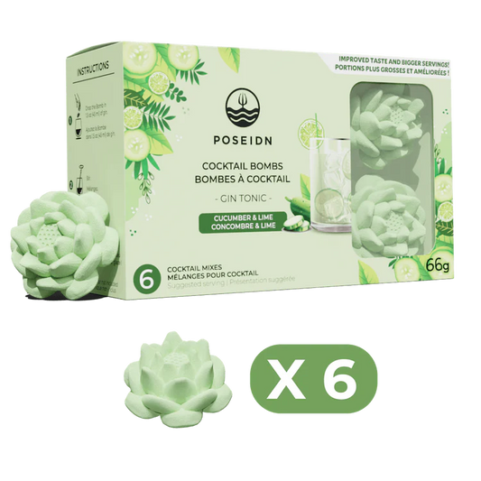 Mélanges Pour Coktails 3d Gin Tonic Concombre 54 G (pqt 6)