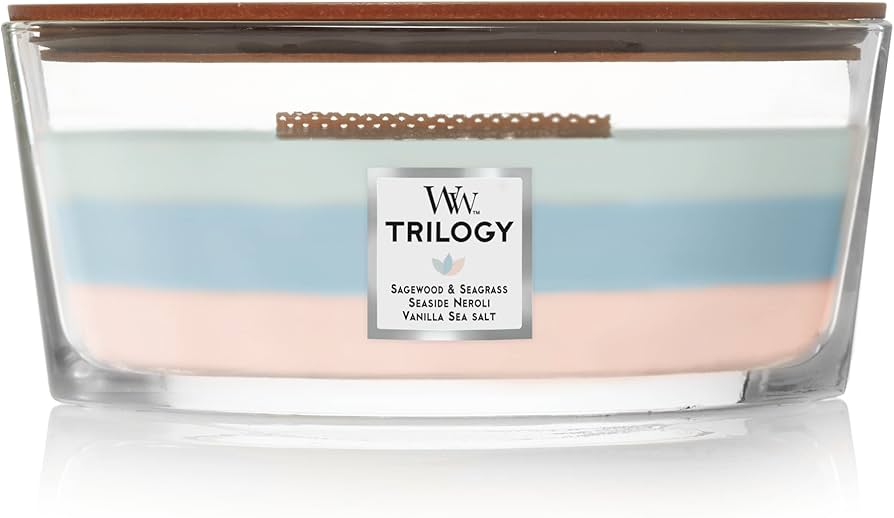 Bougie Trilogie Ellipse Oceanique 454 G