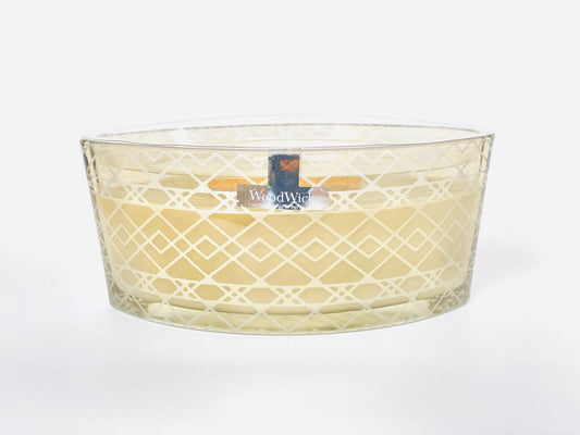 Bougie Ellipse Gravé Fireside 454 G