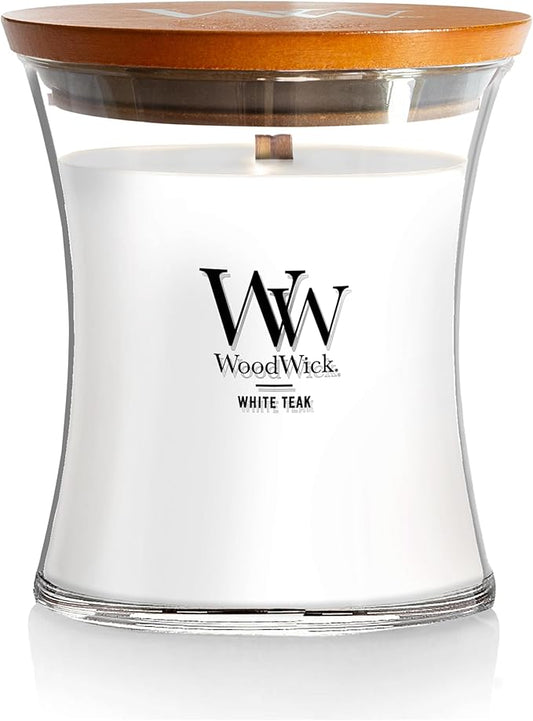 Bougie Moyenne White Teak 275 G