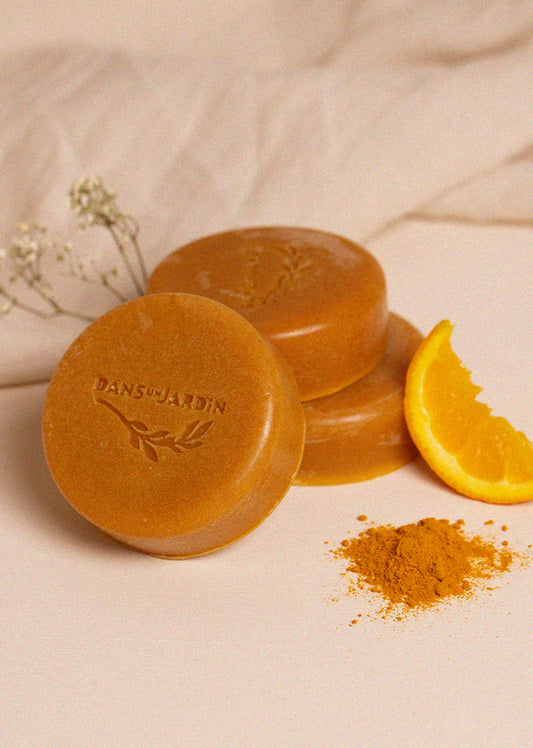Savon Artisanal Orange Et Curcuma 100 G