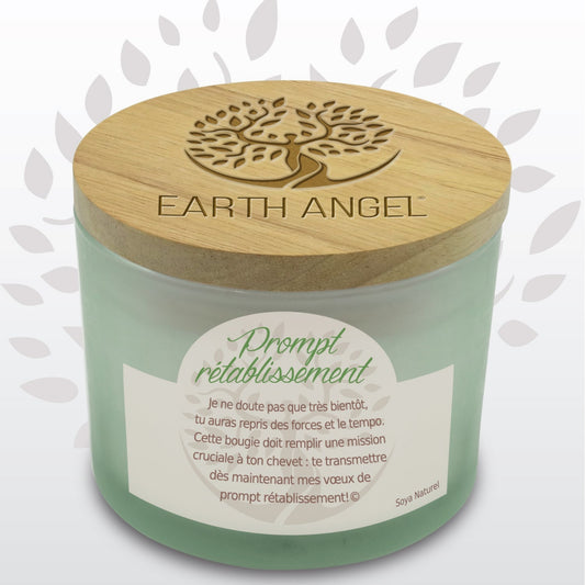 Bougie Non Parfumée - Prompt Rétablissement 340 G