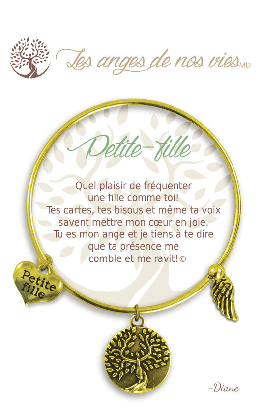 Bracelet De Charme - Petite-fille Or