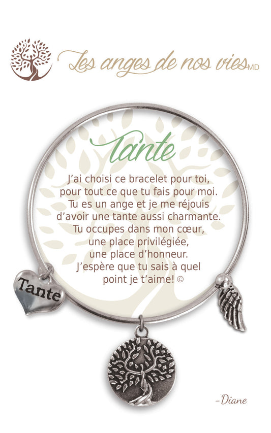 Bracelet De Charme - Tante Argent