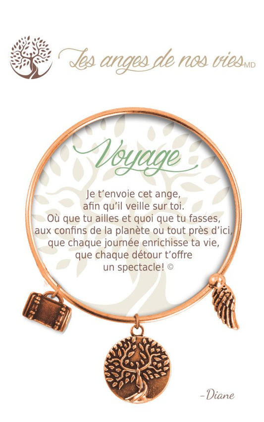 Bracelet De Charme - Voyage Cuivre