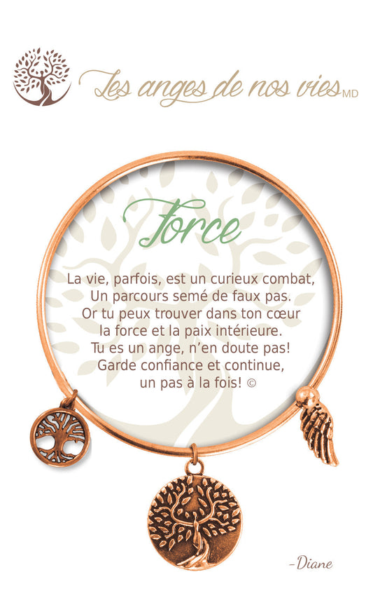 Bracelet De Charme - Force Cuivre