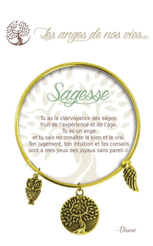 Bracelet De Charme - Sagesse Or