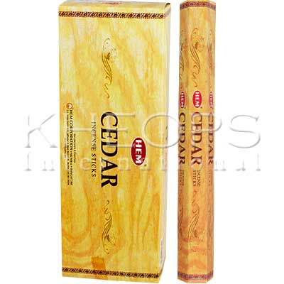 Encens Hexagonal Cedar (20 Bâtons)