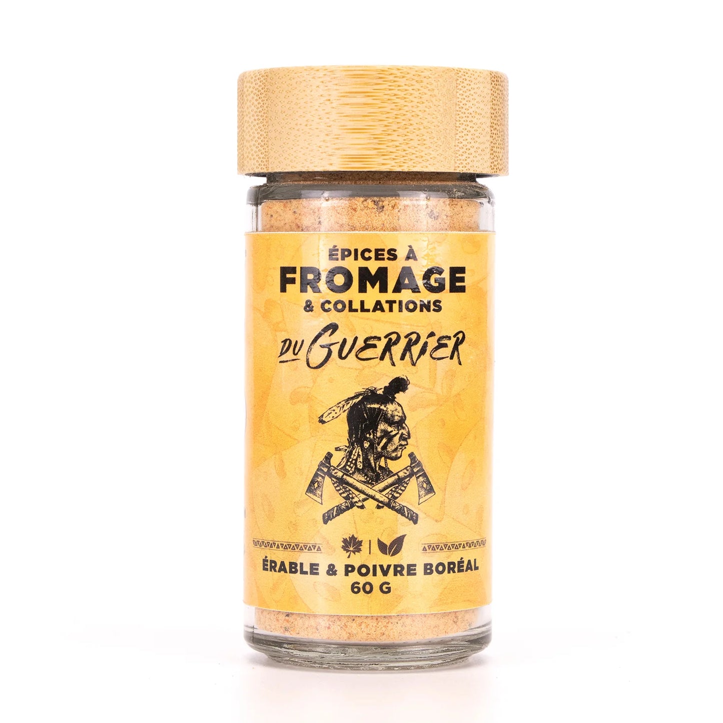 Assaisonnement À Fromage En Grains Érable & Poivre 60 G