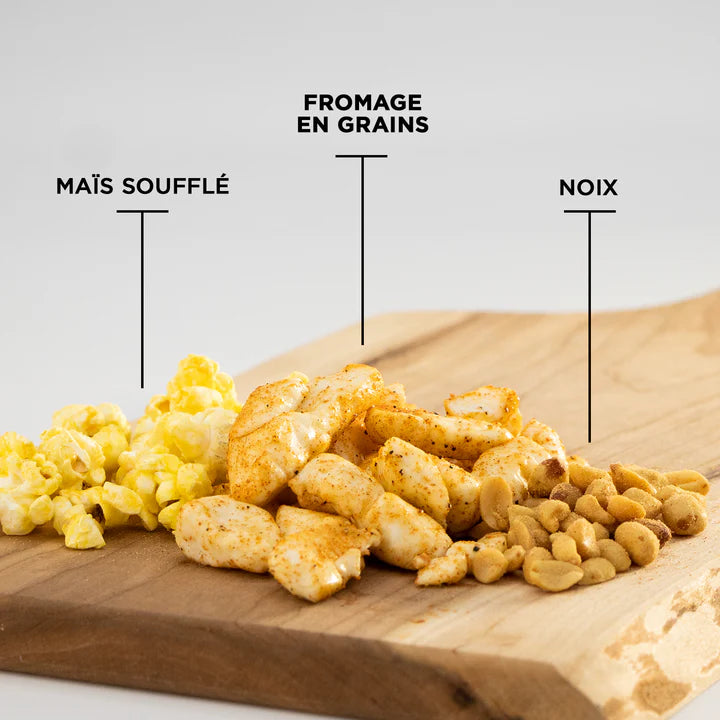 Assaisonnement À Fromage En Grains Érable & Poivre 60 G
