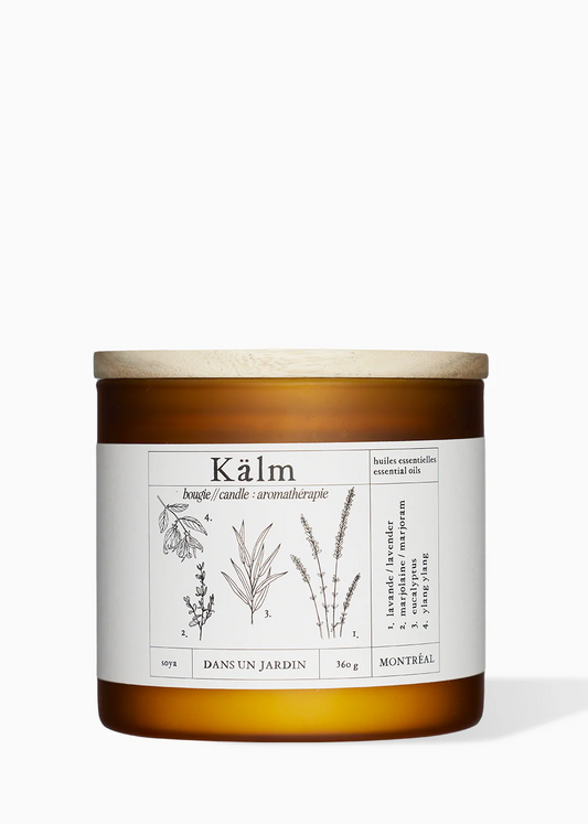 Bougie Kalm 3 mèches 360 Gr