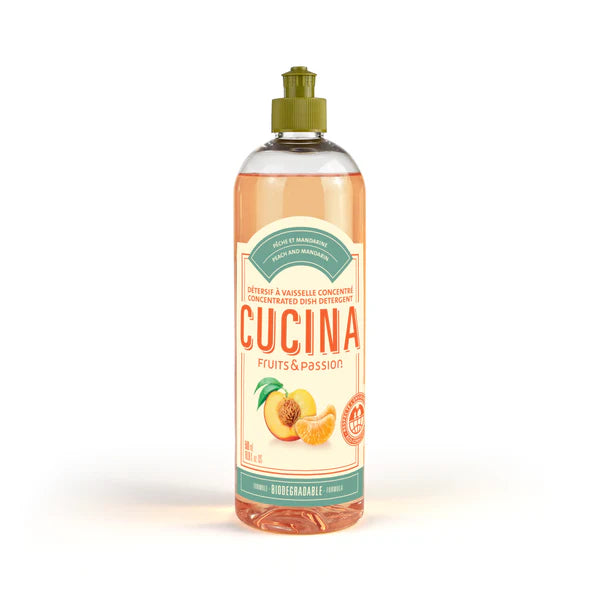 Détersif à vaisselle Cucina Pêche Mandarine 500ml