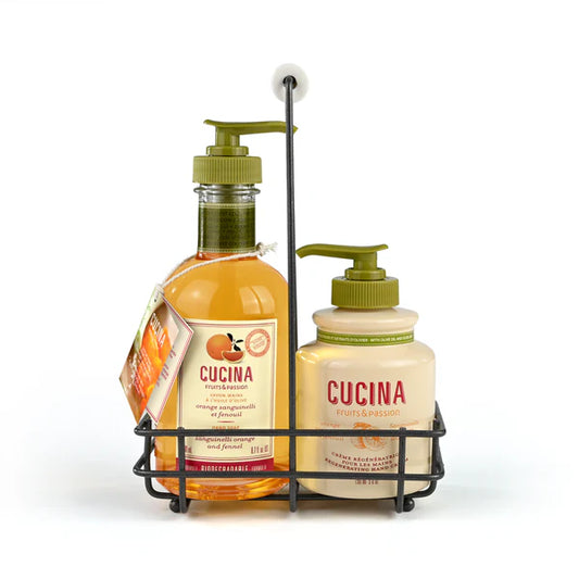Duo Mains Cucina Orange Fenouil