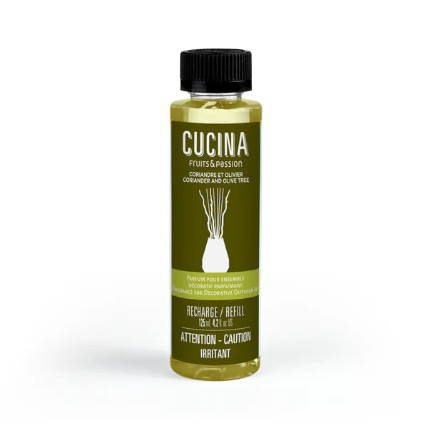 Parfum pour ensemble décoratif Bamboo Cucina Coriandre Olivier 125ml