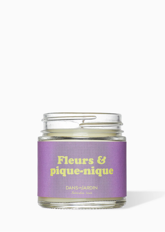 Bougie Délice Fleurs & Pique-nique 150 G