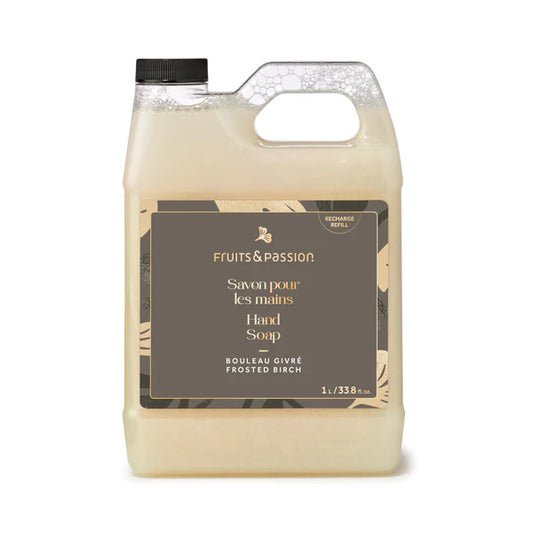 Savon à mains bouleau givré 1 litre recharge