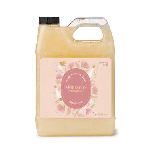 Savon à mains mousseux 1 litre recharge